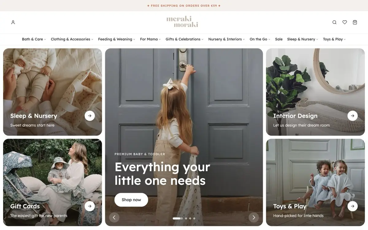 Meraki Moraki baby and kids online store